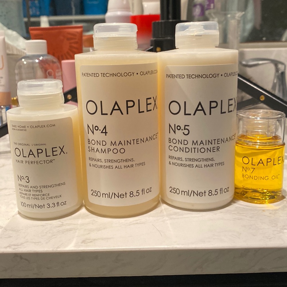 OLAPLEX #3,4,5 and #7 bonding oil. Brand new